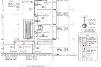 create mechanical drawings using revit, autocad, pump calcs