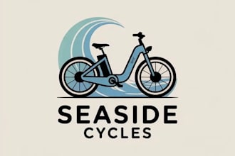 make a professional cycles logo for your brand or business