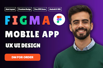 do mobile app mockups using figma