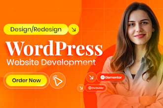 design wordpress website, redesign, clone or customize wordpress website