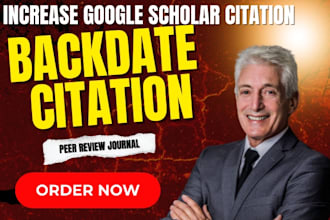 increase google scholar citation and h index