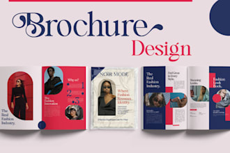 brochure design, product booklet, and catalog design