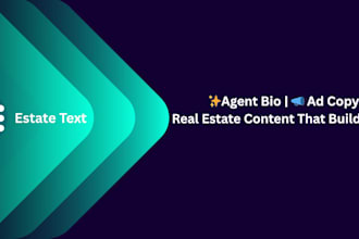 write compelling agent bios and real estate ad copy