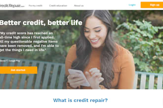source credit score, repair leads cre dit repair funnel credi t repair website