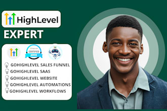 build ghl saas ghl website ghl sales funnel ghl automations ghl workflows