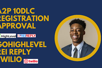 gohighlevel a2p 10dlc registration rei reply, zoho crm, ai n8n automation expert