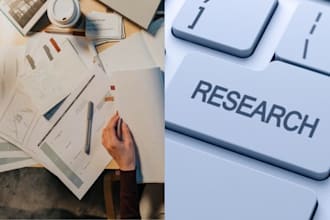 expert research any topic, summary writing, market and price research analysis