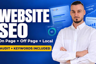 provide a full SEO package to boost your website ranking