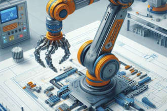 design advanced, industrial robotic systems, grippers