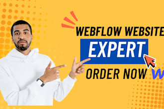 design your website as webflow expert,webflow expert