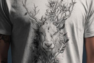 create a tshirt design vintage streetwear design