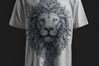 create simple and stylish t shirt design with canva