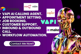 build ai voice agent with vapi ai and make
