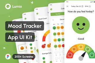 develop self care app, habits tracker app, mood tracker app, self improve app