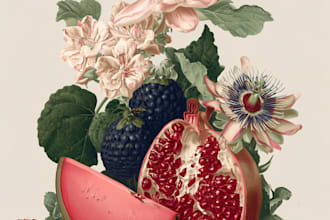 paint watercolour botanical illustrations
