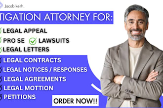 assist pro se litigants with legal research demand letters appeal motions memo