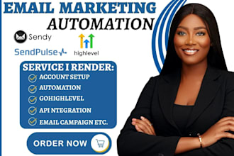 setup sendy sendpluse email automation ghl email workflow campaigner