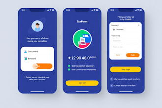 develop tax filing app, tax calculator app, tax payment app, tax reminder app