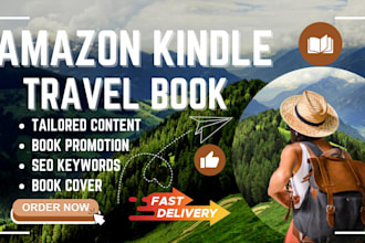 travel book ghostwriter amazon kindle kdp ebook writer book writing travel ebook