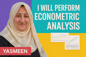 perform econometric analysis, regression, and time series modeling