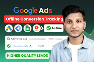 set up google ads offline conversion tracking with gclid