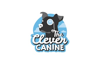 design premium dog training business logo