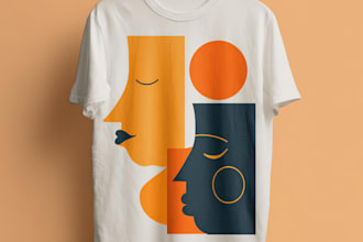 design trendy typography and illustration t shirt designs