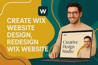 create wix website design, redesign wix website