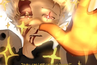 art commissions of anime or ocs