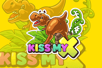 draw cute mascot kawaii emoticon logo