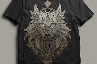 create a tshirt design in modern streetwear style
