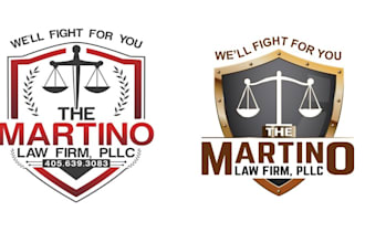 make modern law, lawyer, legal, attorney, law firm logo design