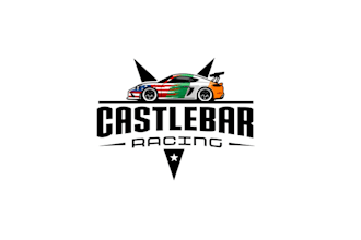 design auto racing team logo