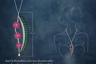 create professional jewellery sketches in procreate