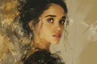 digital paint, illustration and design