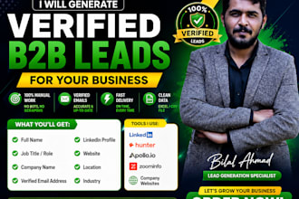 generate verified b2b leads for your business