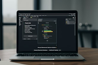 build a secure password generator in python