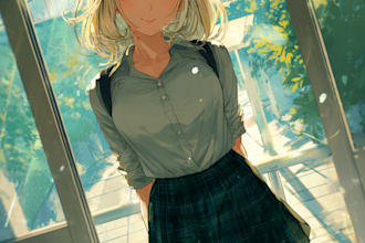 draw anime, original character, pfp or avatar
