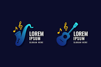 design a logo for musician, dj or record label or producer