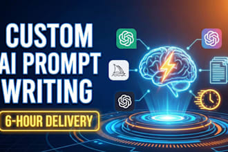 be your expert ai prompt engineer for any model in 6 hours
