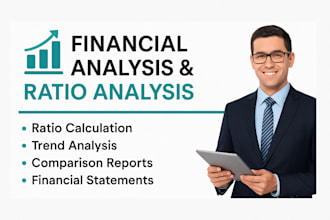 do expert financial analysis, ratio analysis and reporting