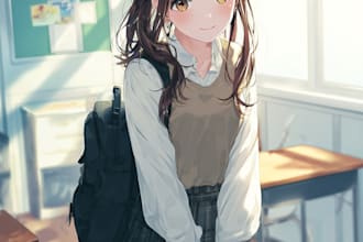 draw anime characters or fanart