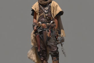design your sci fi and star wars character