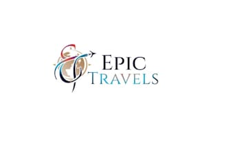 design unique epic travel logo