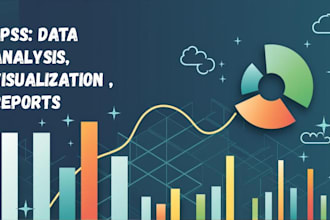 do spss data analysis, visualization, detailed report