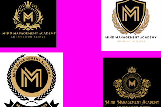 design a bold and minimalist brand mark for your business