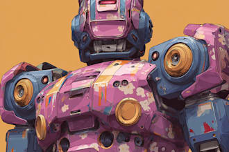 make mecha robot gundam illustrations