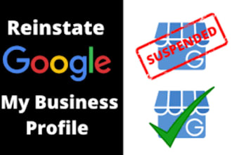 reinstate suspended , 300 local citations for local SEO and map