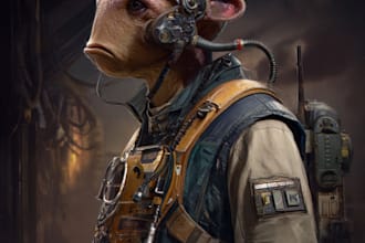 draw you as a star wars character