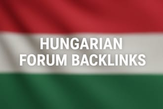 publish high quality backlinks from hungarian forums websites